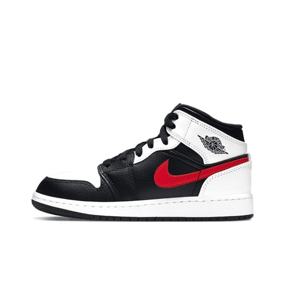 Air Jordan 1 Mid GS 'Chile Red'554725-075